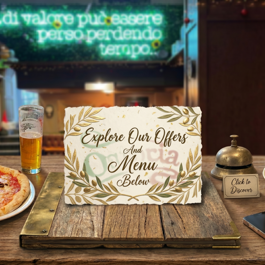 Offer and Menu